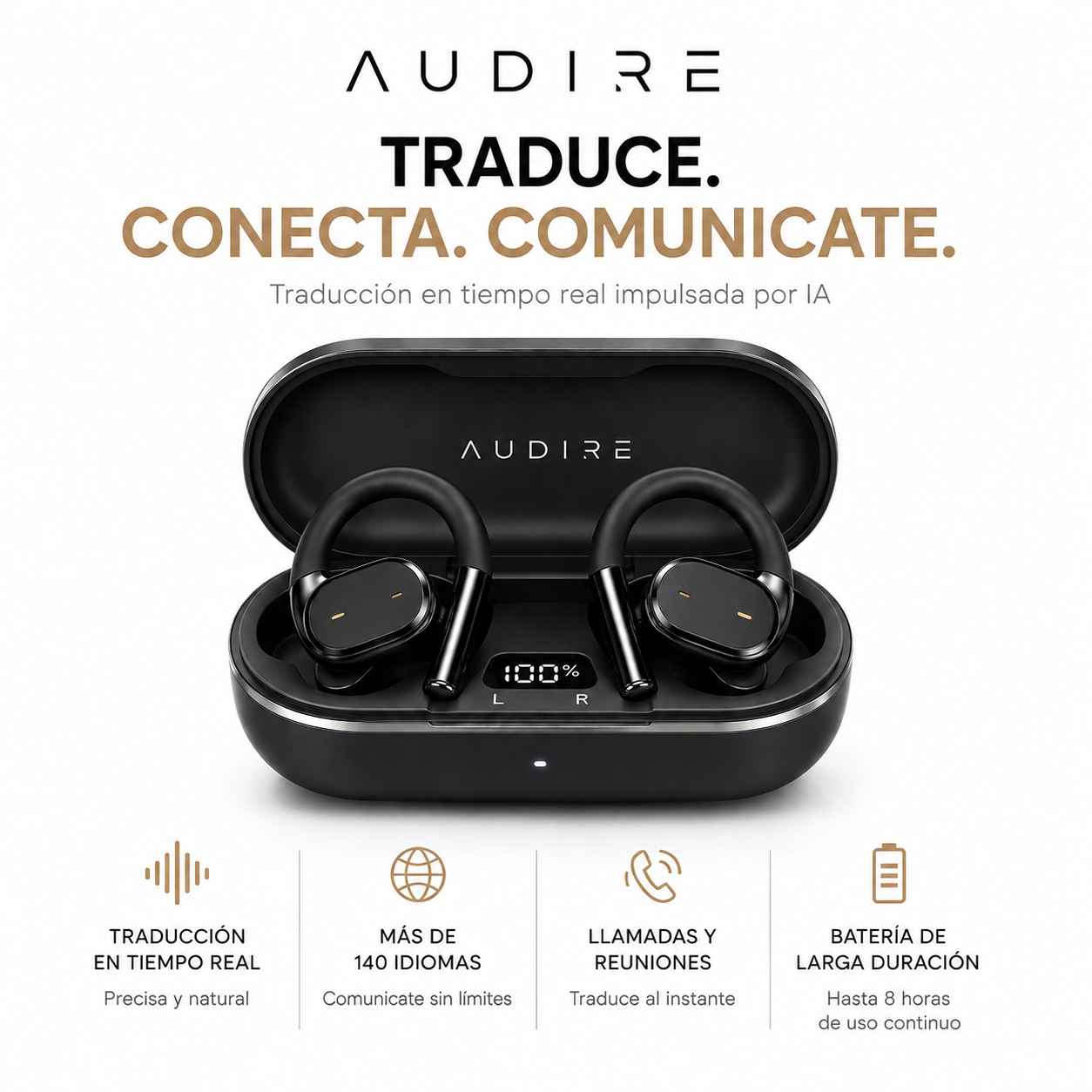 Auricular Traductor E1 - IA integrada