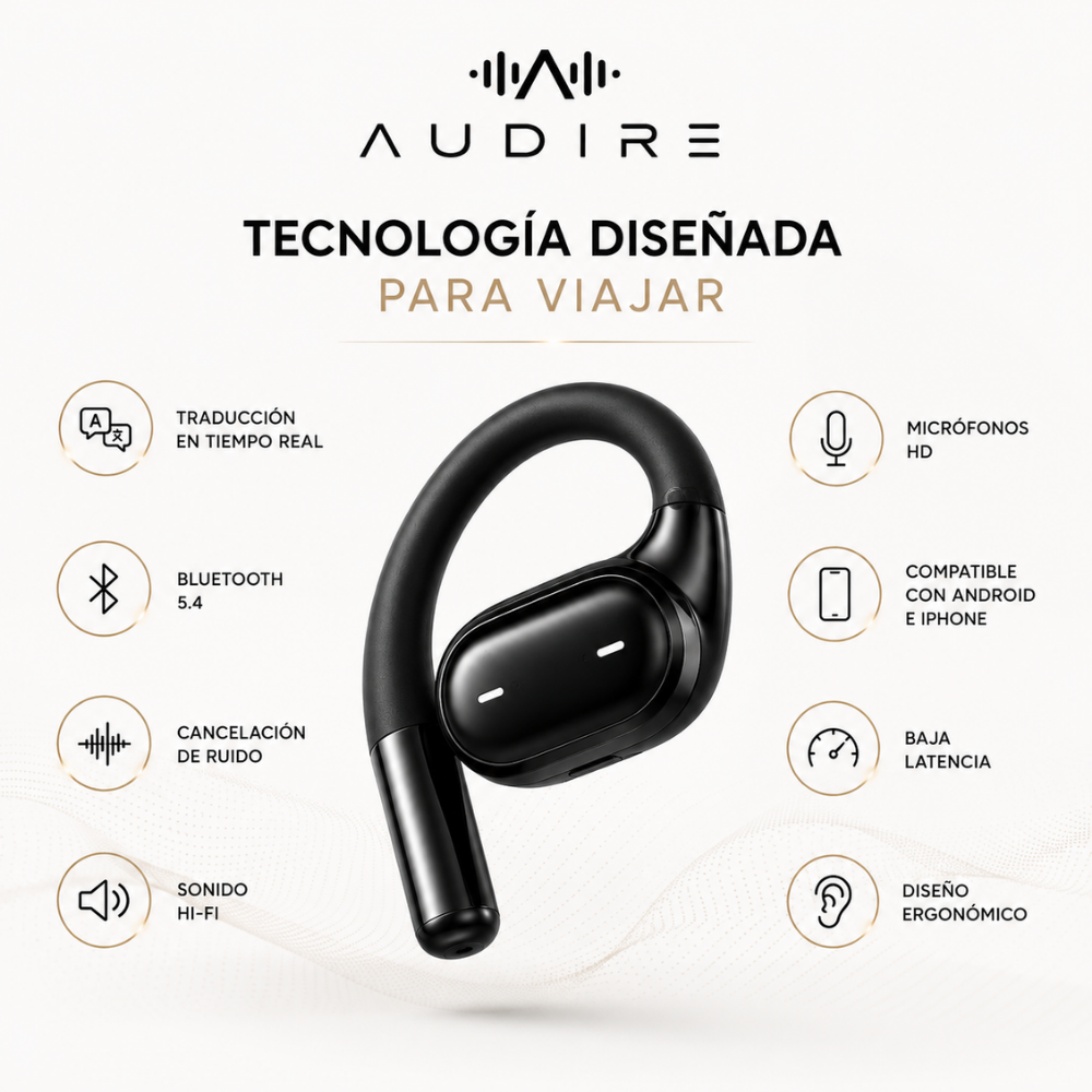 Auricular Traductor E1 - IA integrada