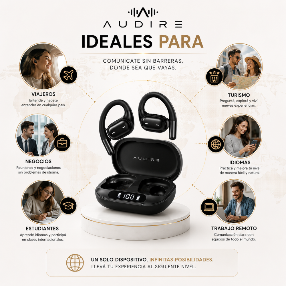 Auricular Traductor E1 - IA integrada